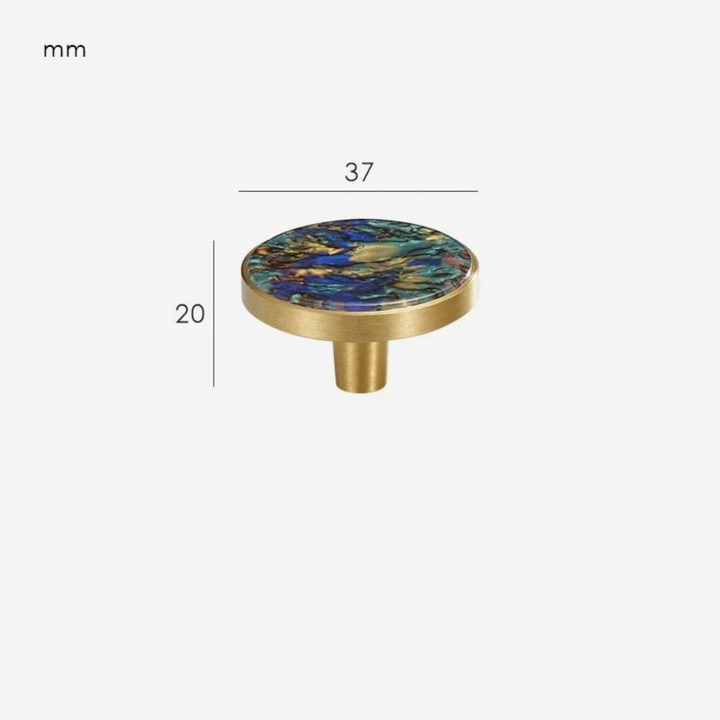 ONYXIA | Solid Brass Knob