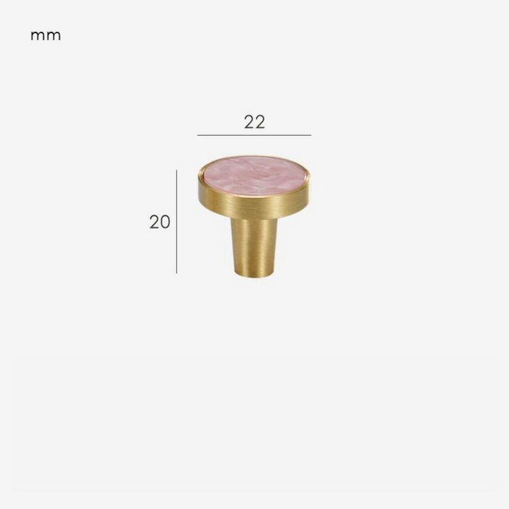 ONYXIA | Solid Brass Knob