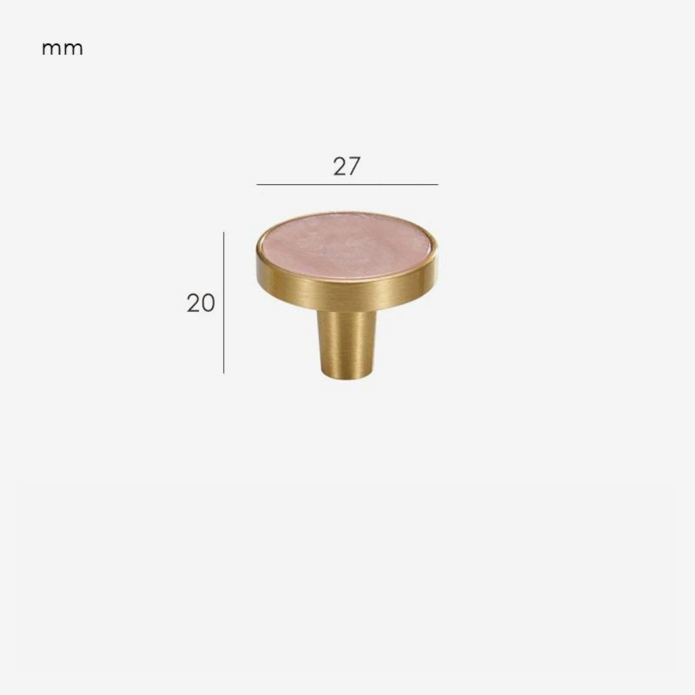 ONYXIA | Solid Brass Knob