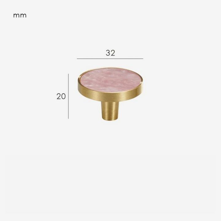 ONYXIA | Solid Brass Knob