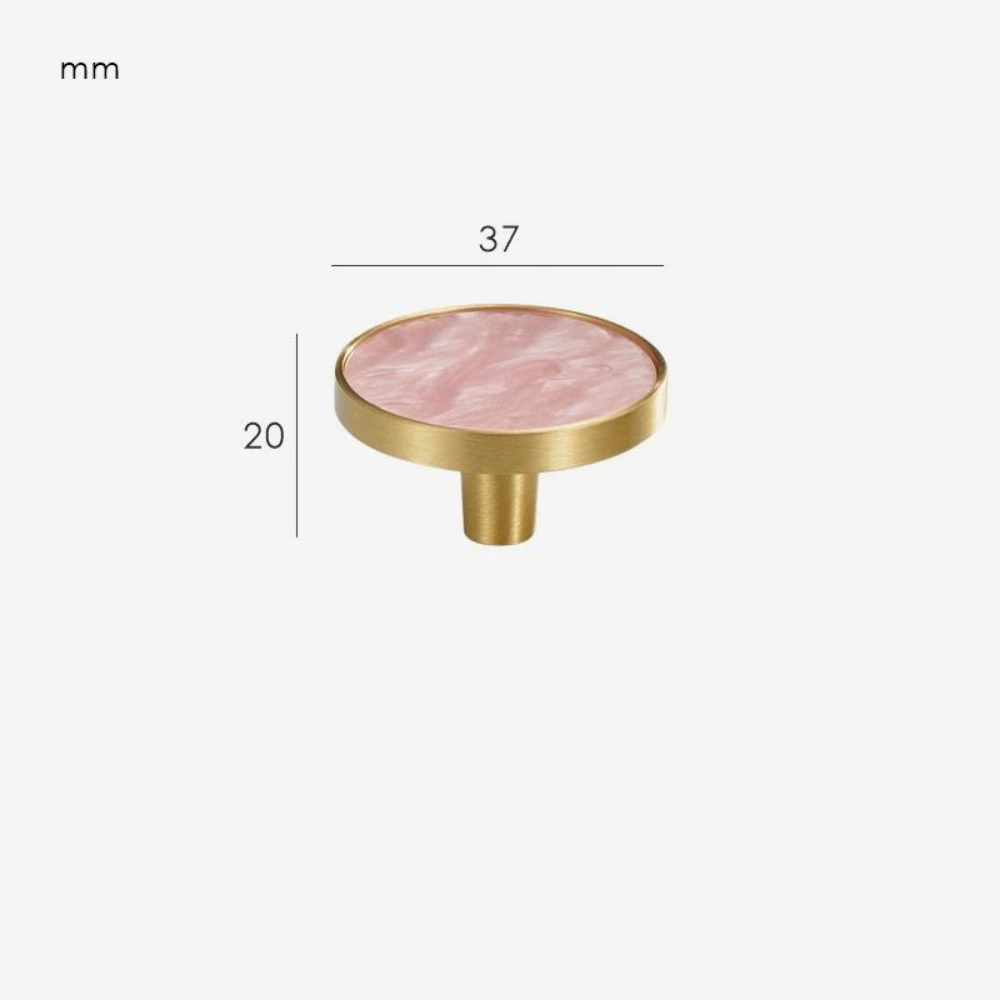 ONYXIA | Solid Brass Knob