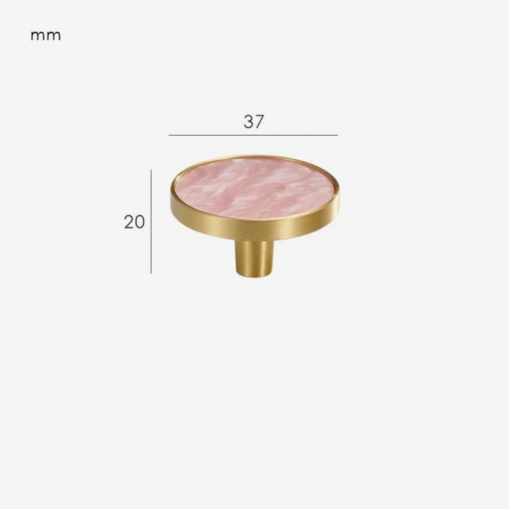 ONYXIA | Solid Brass Knob