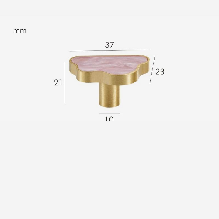 ONYX CROWN | Solid Brass Knob