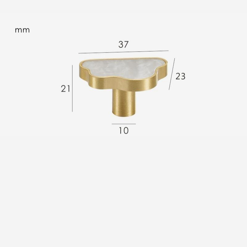 ONYX CROWN | Solid Brass Knob