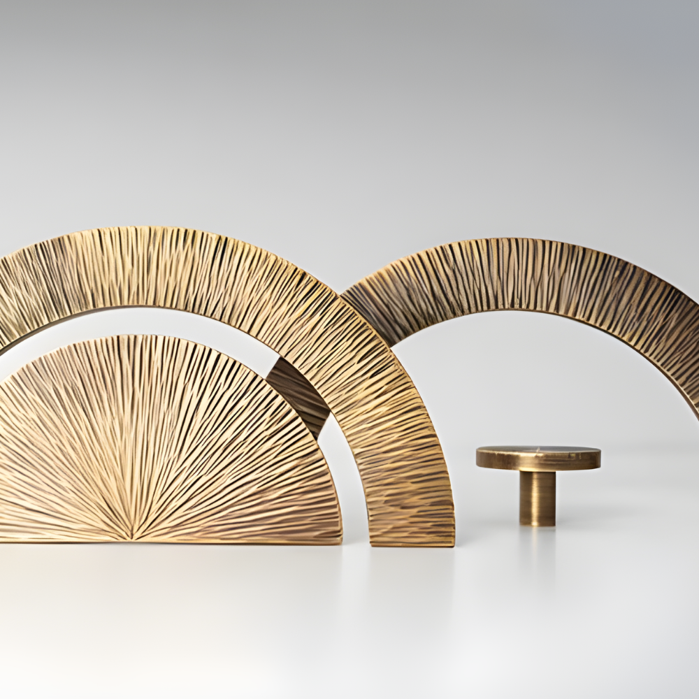 ARTUS | Solid Brass Semi Circle Handles