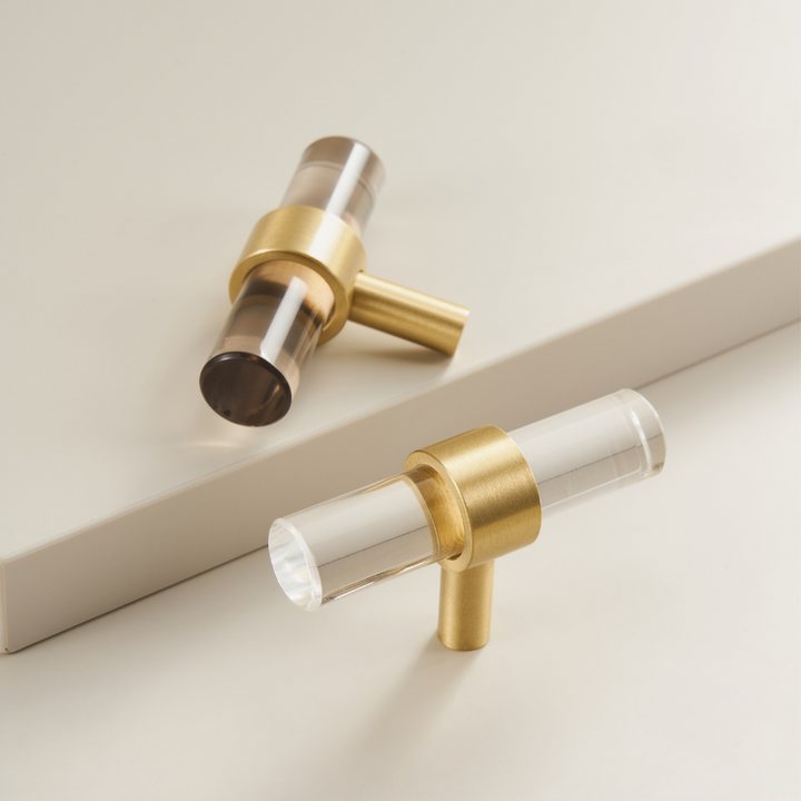 LITRE | Acrylic & Brass T-Bar