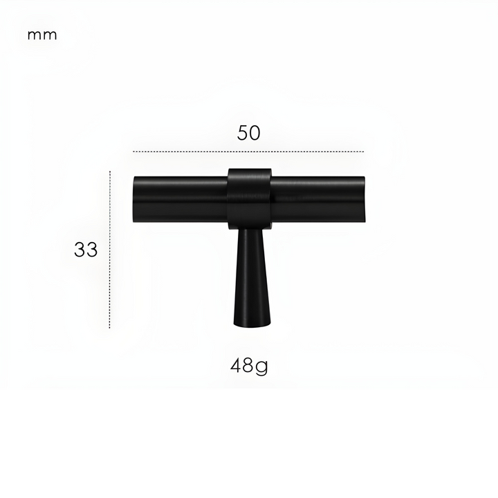 LARDO | Solid Brass T-Pulls