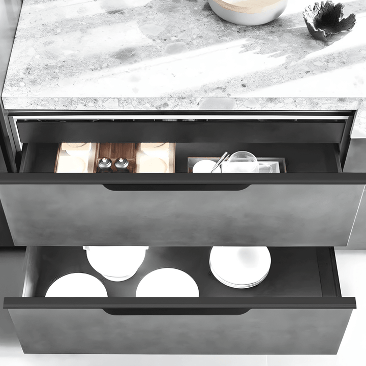 ALEYNA / Long Invisible Cabinet Edge Pull Handle