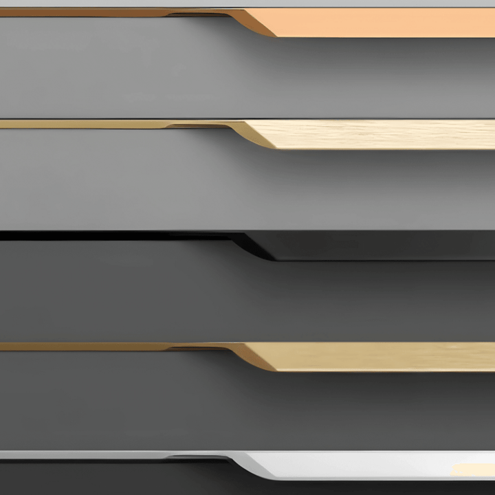 ALEYNA / Long Invisible Cabinet Edge Pull Handle