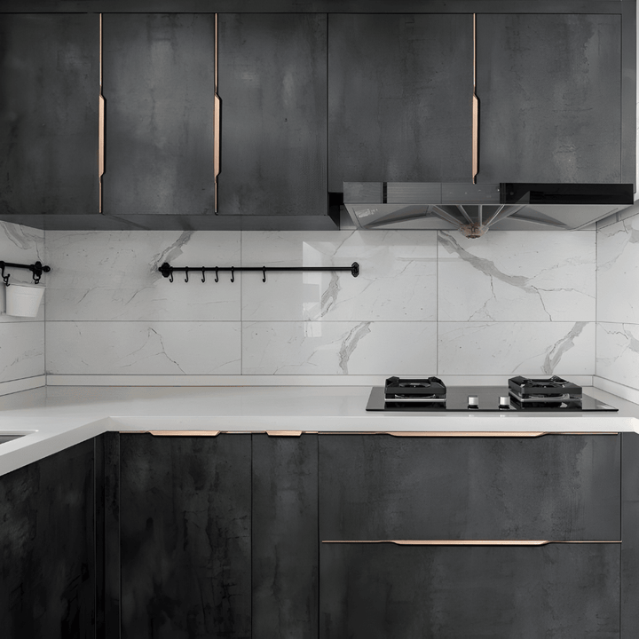 ALEYNA / Long Invisible Cabinet Edge Pull Handle