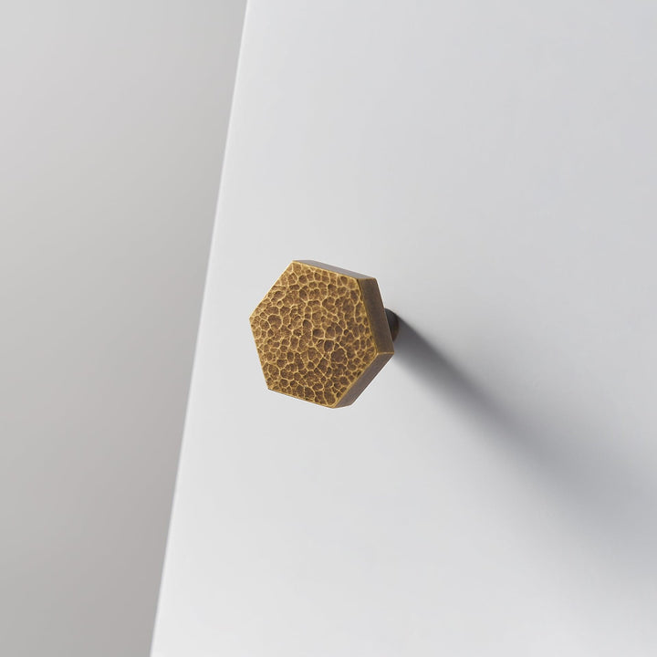 PARO / Hammered Brass Knobs - Handle Shop Couture 