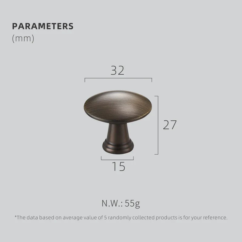LOTTA | Solid Brass Knobs