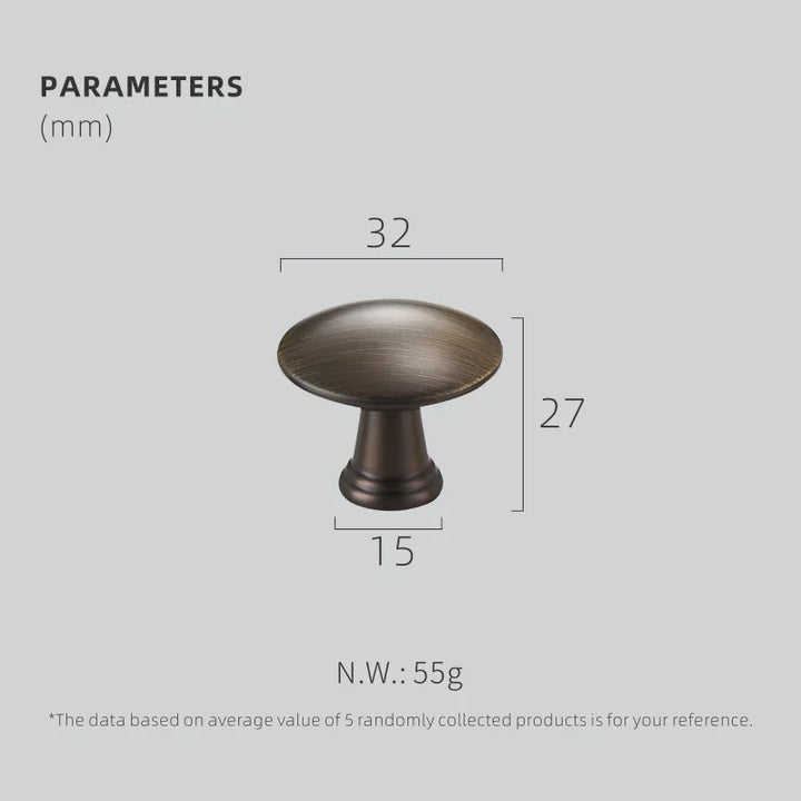 LOTTA | Solid Brass Knobs