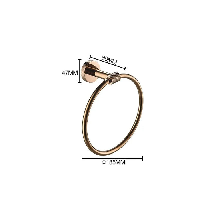 VISLI | Knurled Towel Ring