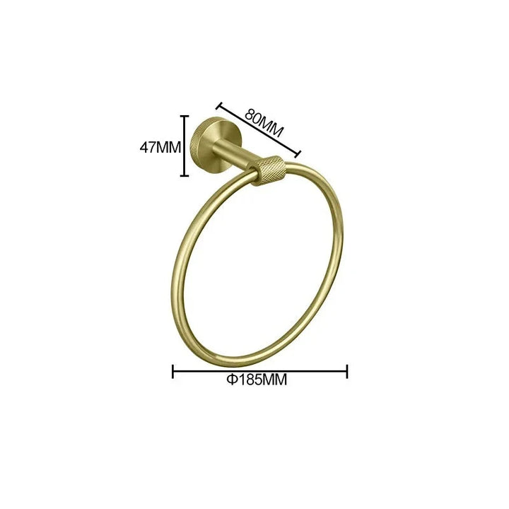 VISLI | Knurled Towel Ring