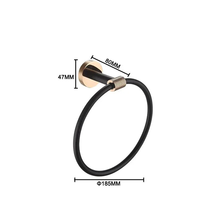 VISLI | Knurled Towel Ring