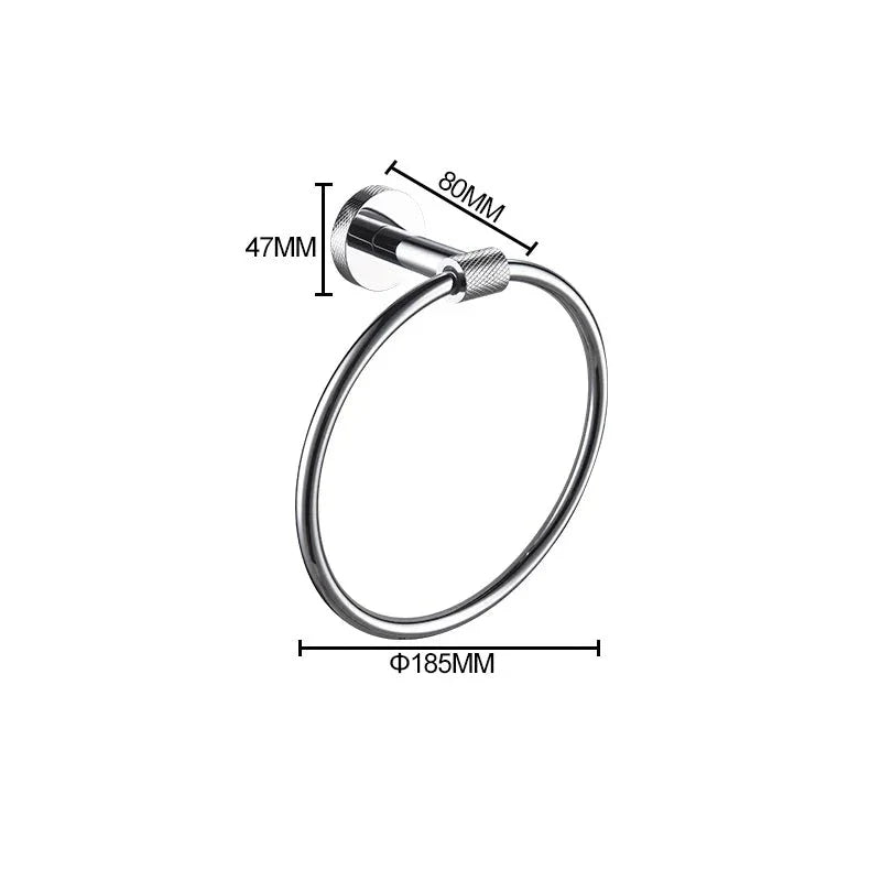 VISLI | Knurled Towel Ring