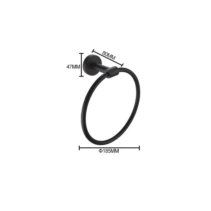VISLI | Knurled Towel Ring
